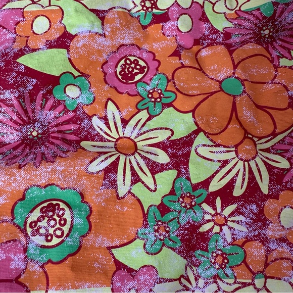 Bingo tshirt wild as the flowers neon light pink floral graphic baggy tshirt - Picture 6 of 9